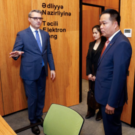 Kamboca Krallığının ölkəmizdəki səfiri Sok Çean ilə görüş 59