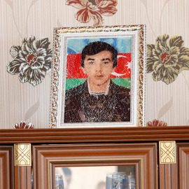 Qarabağ müharibəsi şəhidi Ziya Ağayevin atası Niyaz Ağayevin 80 illik yubileyi 58