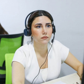 Moldova Respublikasının nümayəndə heyəti “DOST Çağrı Mərkəzi 142” MMC-ni ziyarət edib 56