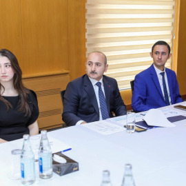Moldova Respublikasının nümayəndə heyəti “DOST Çağrı Mərkəzi 142” MMC-ni ziyarət edib 56