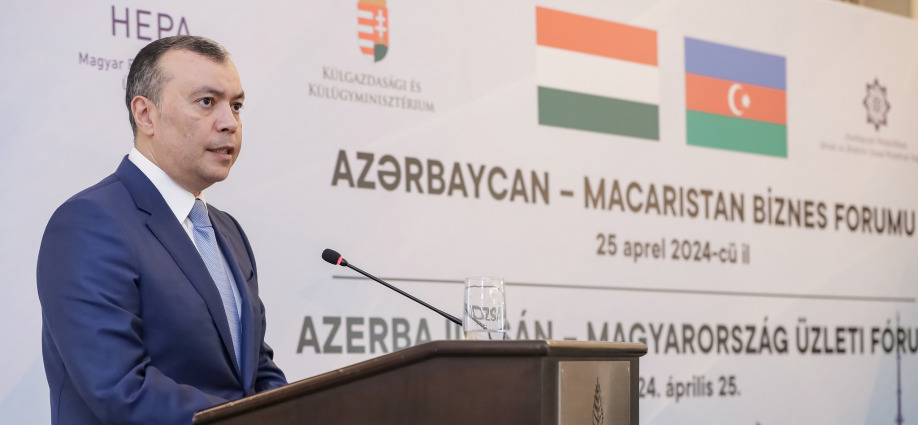 Azərbaycan-Macarıstan biznes forumu keçirilib