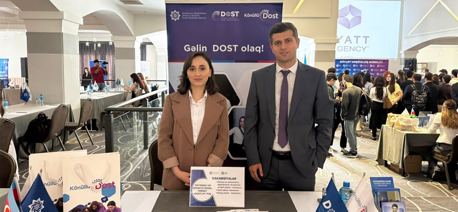 DOST Agentliyi karyera sərgisində təmsil olunub