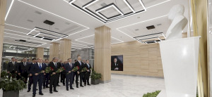 An event was held in the Ministry of Labor and Social Protection of the Population in connection with the memorial day of National Leader Heydar Aliyev