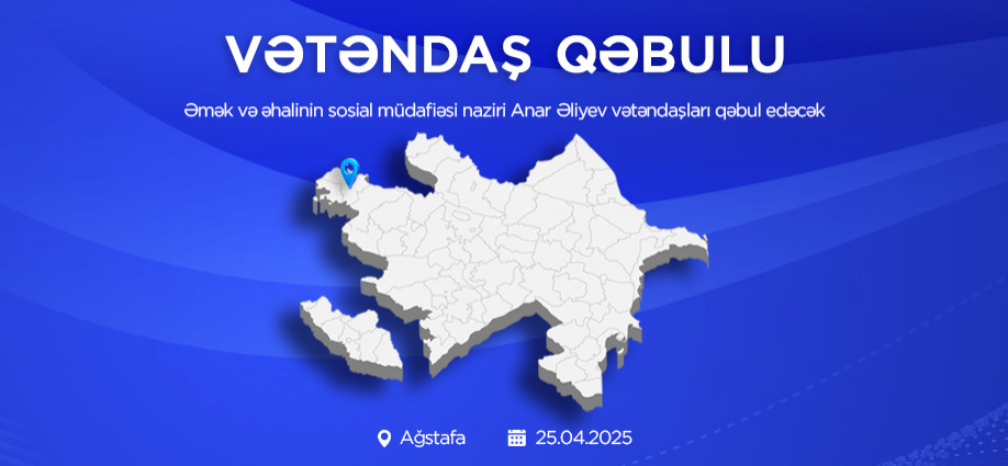 Nazir Anar Əliyev Ağstafada vətəndaşları qəbul edəcək
