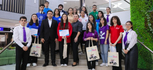 Volunteers have visited the 4th Baku DOST Center