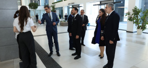Türkiyədən olan nümayəndə heyəti 4 saylı Bakı DOST Mərkəzində olub