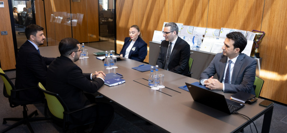 DOST Agentliyində beşinci “Yüksəliş” müsabiqəsinin qalibləri ilə görüş olub