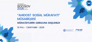 “AI4DOST Sosial Mükafatı 2026” müsabiqəsinə müraciət qəbuluna start verildi