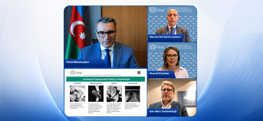 Presentation on Azerbaijan’s Inclusive Social Protection Experience and the DOST Model Delivered at an International Webinar