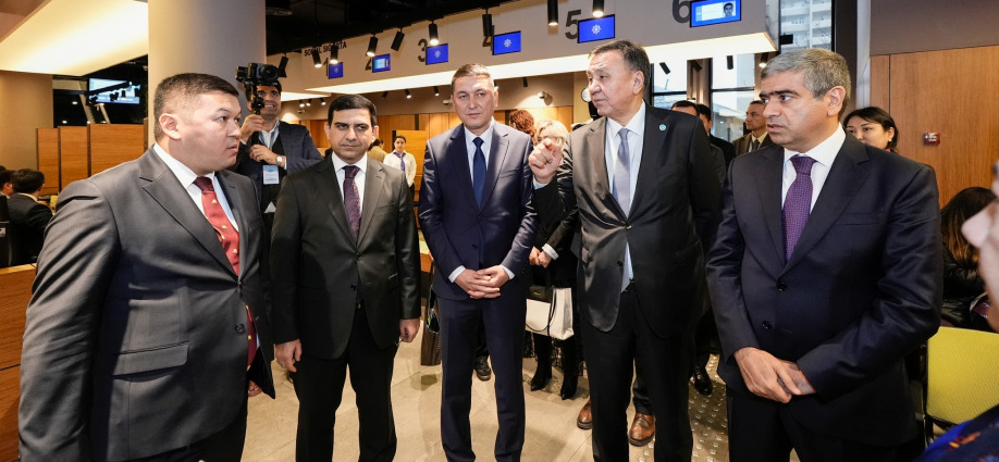 Участники первого заседания министров труда, занятости и социальной защиты Организации тюркских государств (ОТГ) посетили Центр DOST №1 и Центр инклюзивного развития и творчества DOST