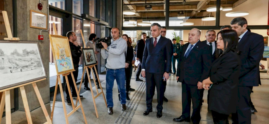 In connection with the 31st anniversary of the Khojaly genocide, an exhibition of the martyr Murad Mammadov's handicrafts was held