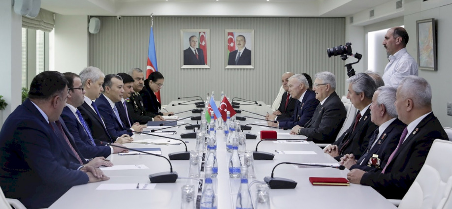 The Ministry of Labor and Social Protection of the Population had a meeting with a group of Turkish military-oriented NGO representatives and war veterans