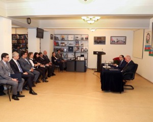 Minister Sahil Babayev met with the staff of AZERTAC