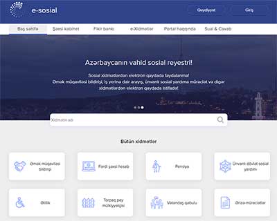 Məşğulluq xidmətinin elektronlaşması sahəsində yenilik