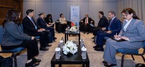 Bacarıqlar Sammiti çərçivəsində ikitərəfli görüşlər keçirilib