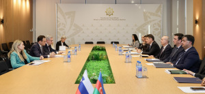 A Meeting was held at the Ministry with the Slovenian Delegation