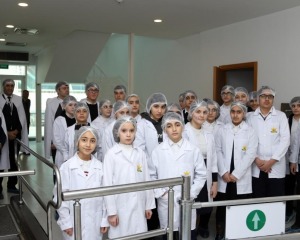 An excursion of pupils to production facility was organized within career event