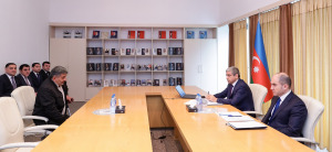 Nazir Anar Əliyev Ağstafada vətəndaşları qəbul edib