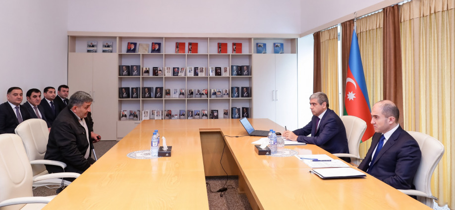 Nazir Anar Əliyev Ağstafada vətəndaşları qəbul edib