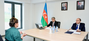 Nazir Anar Əliyev Xankəndidə vətəndaşları qəbul edib