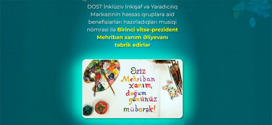 Qayğı, şəfqət və mehribanlıq ürəklərdə sonsuz sevgi, rəğbət və inam yaradır