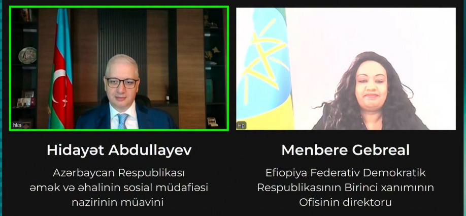 Efiopiya ilə həssas qruplara xidmətlər sisteminin inkişafı sahəsində əməkdaşlıq sənədi imzalanıb