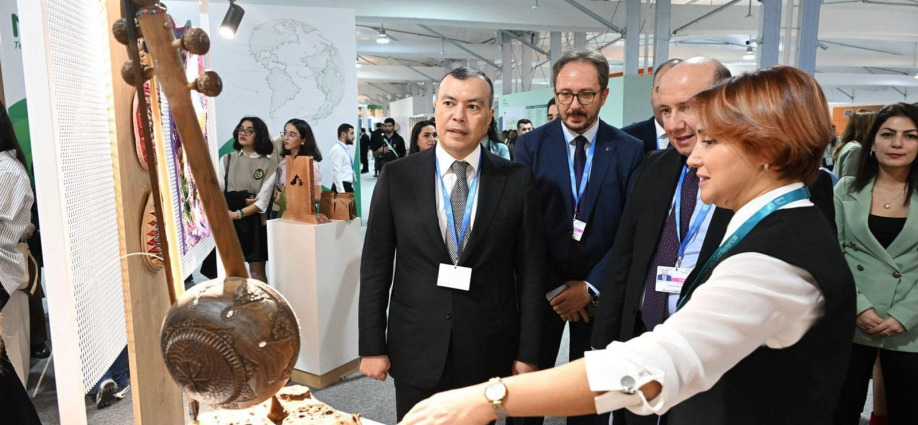 A review of the exhibition presented by the DOST Inclusive Development and Creativity Center was held within the framework of COP29