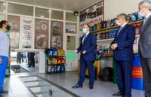 Minister Sahil Babayev inspected the newly established small enterprises within the self-employment program