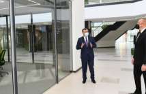 President Ilham Aliyev has attended the opening of DOST Center No. 4 in Baku