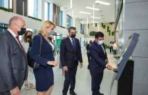 The delegation led by the Serbian Minister visited Baku DOST Center No. 4