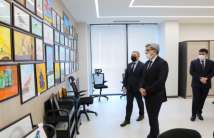 Uzbek officials visited Baku DOST Center No. 4