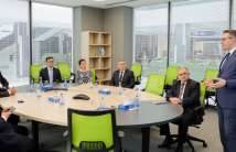 The Romanian delegation visited Baku DOST Center No. 4