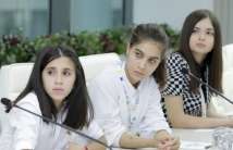 On the occasion of International Girl's Day, a discussion on gender was held in the Ministry with the participation of a group of active young girls