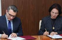 A memorandum of understanding was signed between DOST Agency and Azerbaijan University of Architecture and Construction