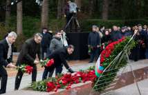 The staff of the Ministry visited the grave of the National Leader in the Alley of Honor