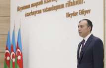 An event was held in the Ministry of Labor and Social Protection of the Population in connection with the memorial day of National Leader Heydar Aliyev