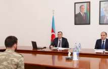 Minister Sahil Babayev received the citizens of Shabran district