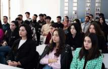 A meeting was held with the teaching staff and students of the Faculty of Social Sciences and Psychology of BSU