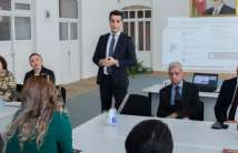 A meeting was held with the teaching staff and students of the Faculty of Social Sciences and Psychology of BSU