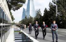 The Moldovan delegation visited the grave of National Leader Heydar Aliyev in the Alley of Honor and the Alley of Martyrs