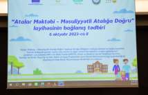 “Atalar Məktəbi – Məsuliyyətli Atalığa Doğru” layihəsi başa çatıb