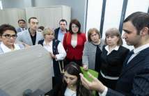 The Moldovan delegation visited the Baku DOST Center No. 4