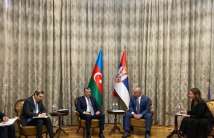 The Azerbaijani delegation held meetings with several government representatives of Serbia