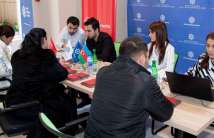 A job fair was held at the DOST center