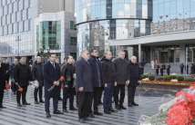 In connection with the 32nd anniversary of the Khojaly genocide, employees of the Ministry visited the monument to the victims of the Khojaly genocide