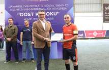 “DOST kuboku” mini futbol turnirinin final mərhələsi keçirilib