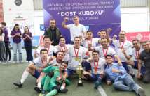 “DOST kuboku” mini futbol turnirinin final mərhələsi keçirilib