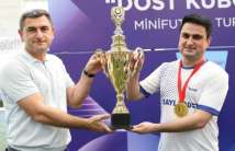 “DOST kuboku” mini futbol turnirinin final mərhələsi keçirilib