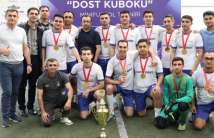 “DOST kuboku” mini futbol turnirinin final mərhələsi keçirilib