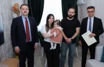 The family of martyr Khazar Zamanov has been visited